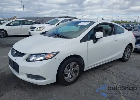 2013 Honda Civic Lx z USA, uszkodzony, nr VIN 2HGFG3B59DH502802